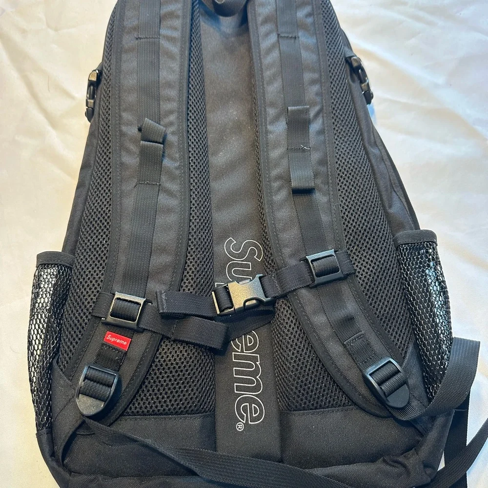Supreme backpack black Cordura fabric NWT